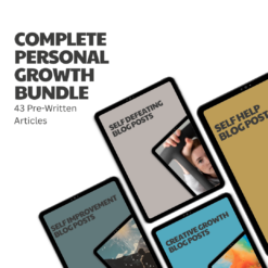 Complete Personal Growth Bundle – 43 Pre-Written Articles